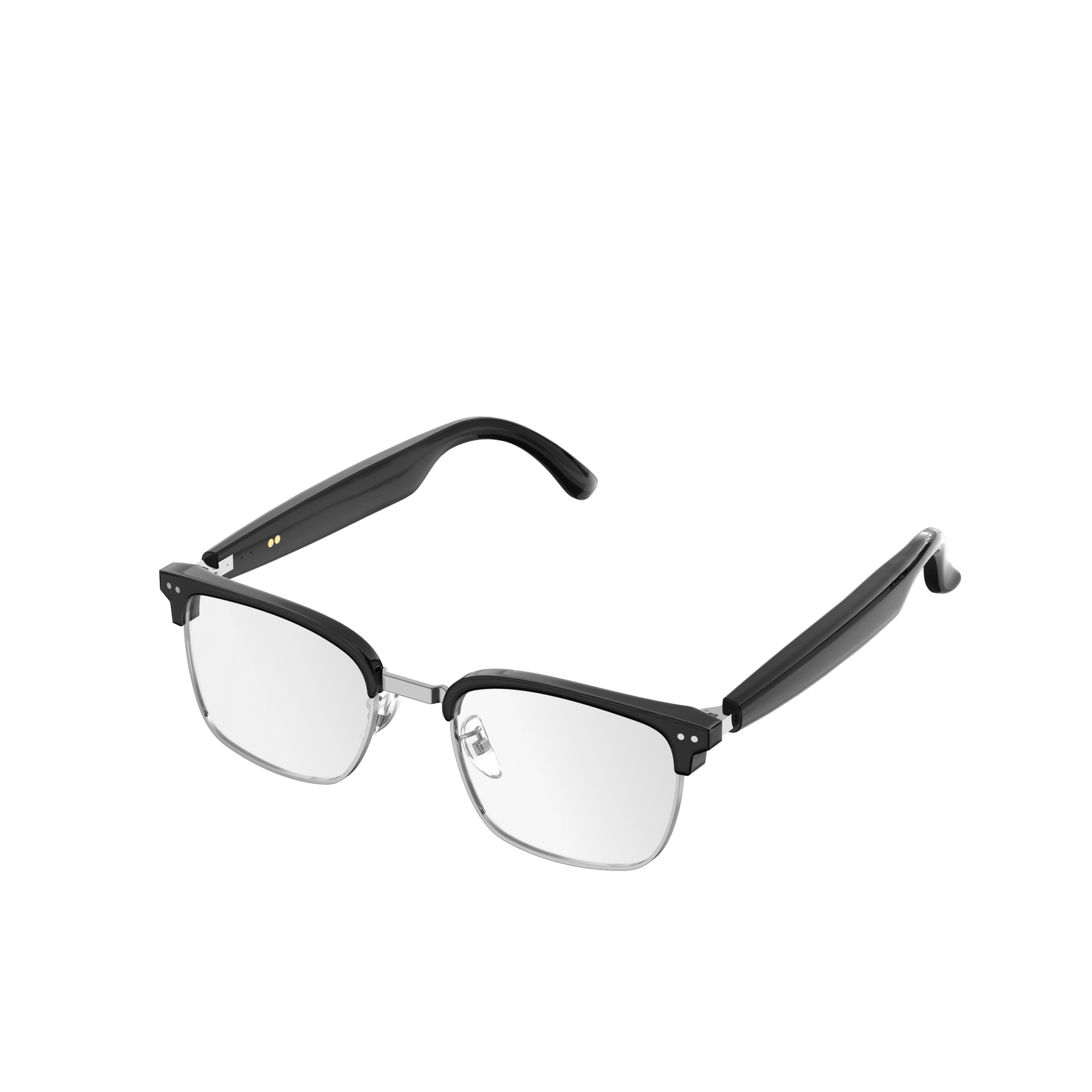 Gafas Bluetooth inteligentes ai explosivas transfronterizas de HY-1011, gafas de traducción comercial, auriculares, lentes transparentes dos en uno