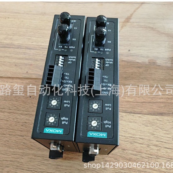 MOXA ICF-1150-S-SC -T 宽温工业级 RS-232/422/485 转光纤转换器