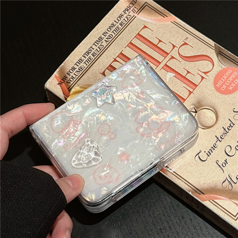韓国風立体クラゲパール携帯電話ケースは、Huawei purax P60 Xiaomi mixflip 80% off スタックケースに適しています。|undefined