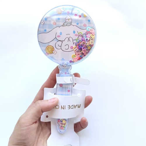 Cross-border foreign trade cute little girl children's comb KT cat air cushion comb cartoon Sanrio big-eared dog hair salon airbag comb