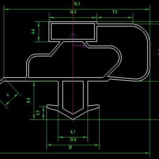 冰箱密封条冰箱封条冰箱磁性门封条