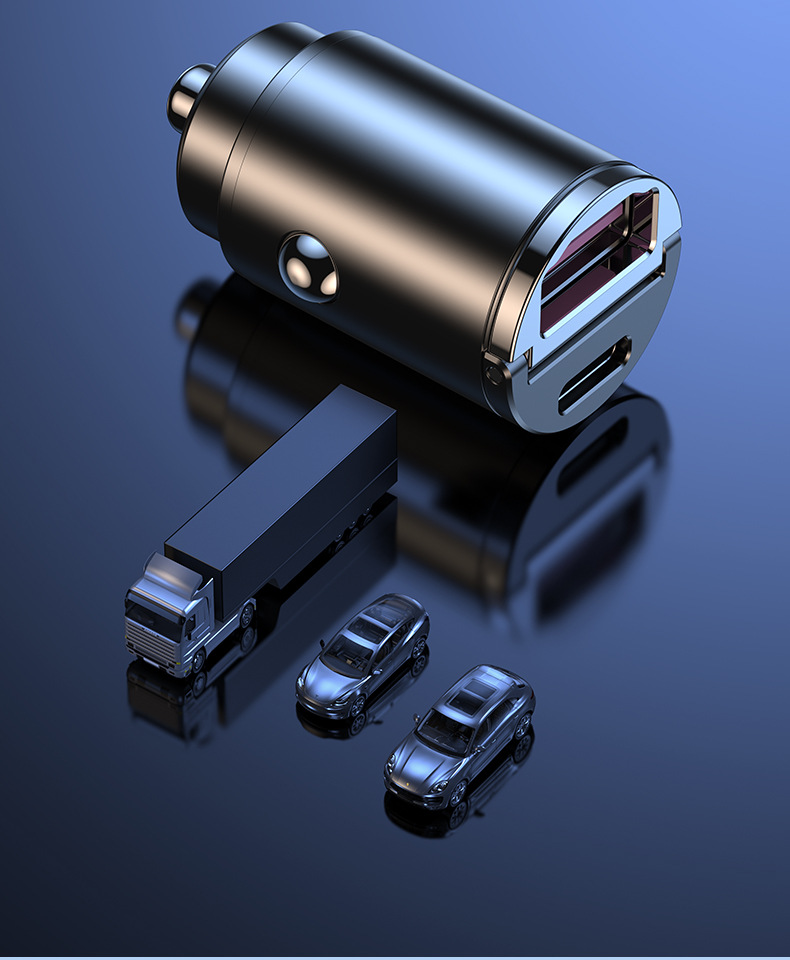 Suitable for krypton 001 007 009 car mobile phone charger car cigarette lighter car charger USB adapter fast charging