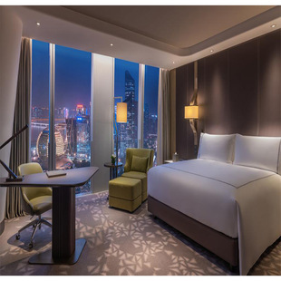 Four-Star Hotel Business Dresser Chair Desk Desk Chair Hotel Bed Bedside Table Wardrobe Furniture Room Complete