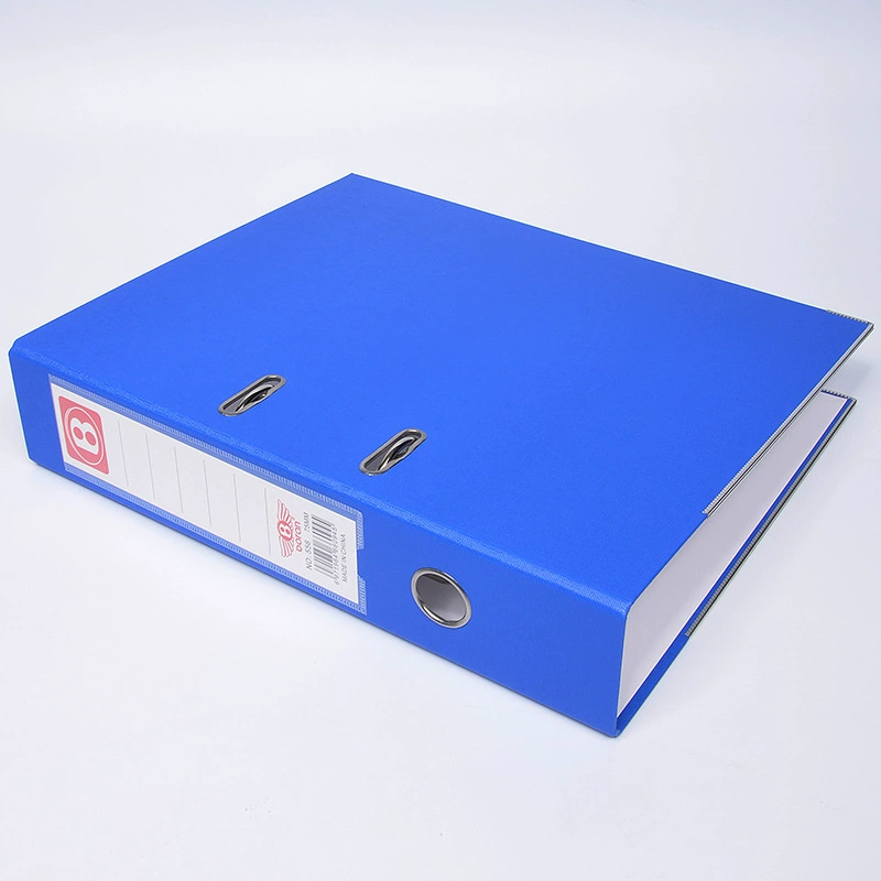 Factory wholesale 75mm back width A4 office folder PP fast folder FC file storage folder file folder