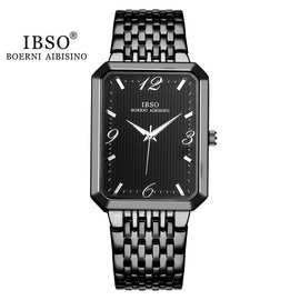 IBSO/爱彼思诺新款男士钢带手表跨境电商亚马逊速卖通热销款代发