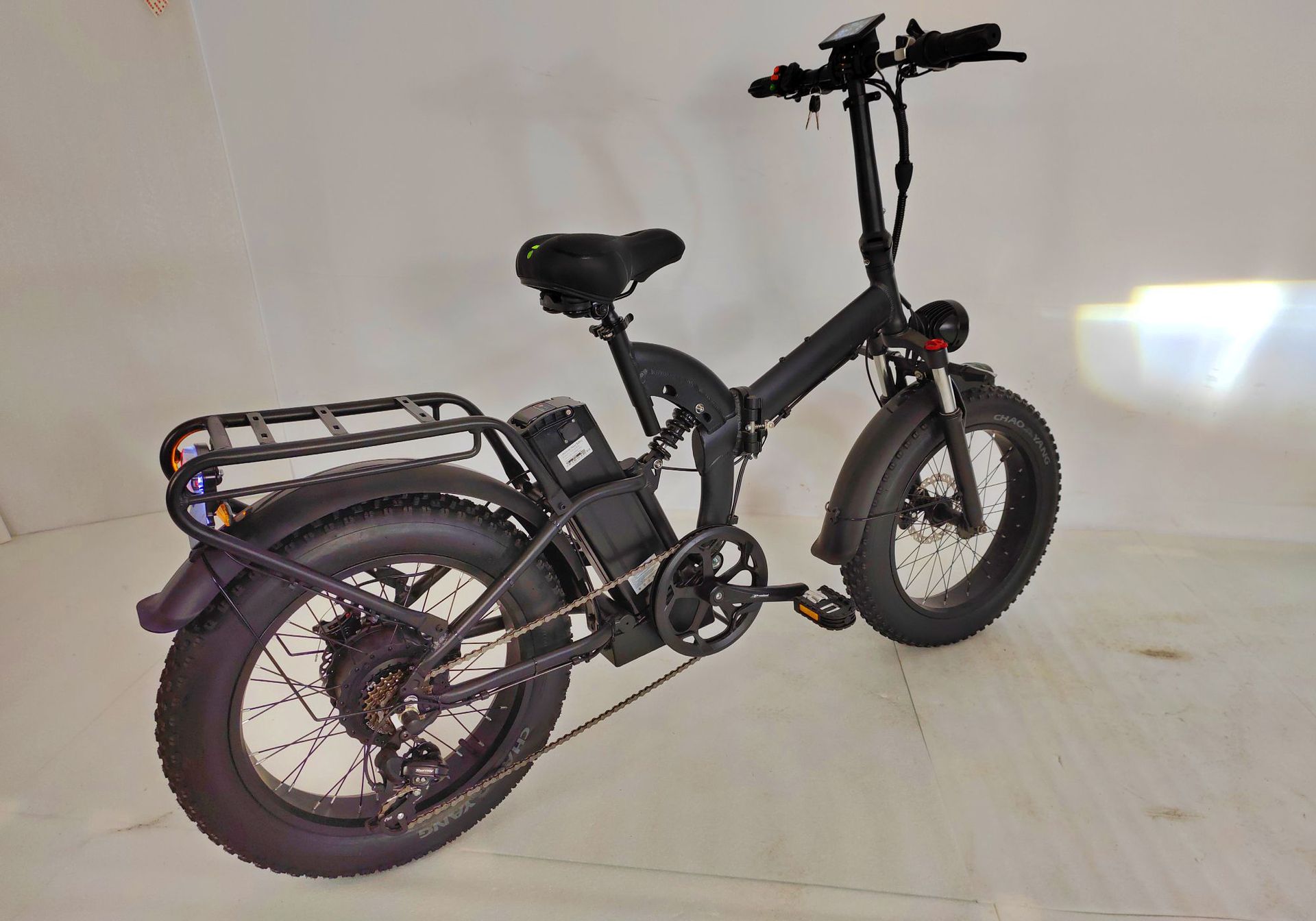 Take-out delivery electric vehicle assembly Snow Beach folding electric bicycle torque sensing power electric vehicle