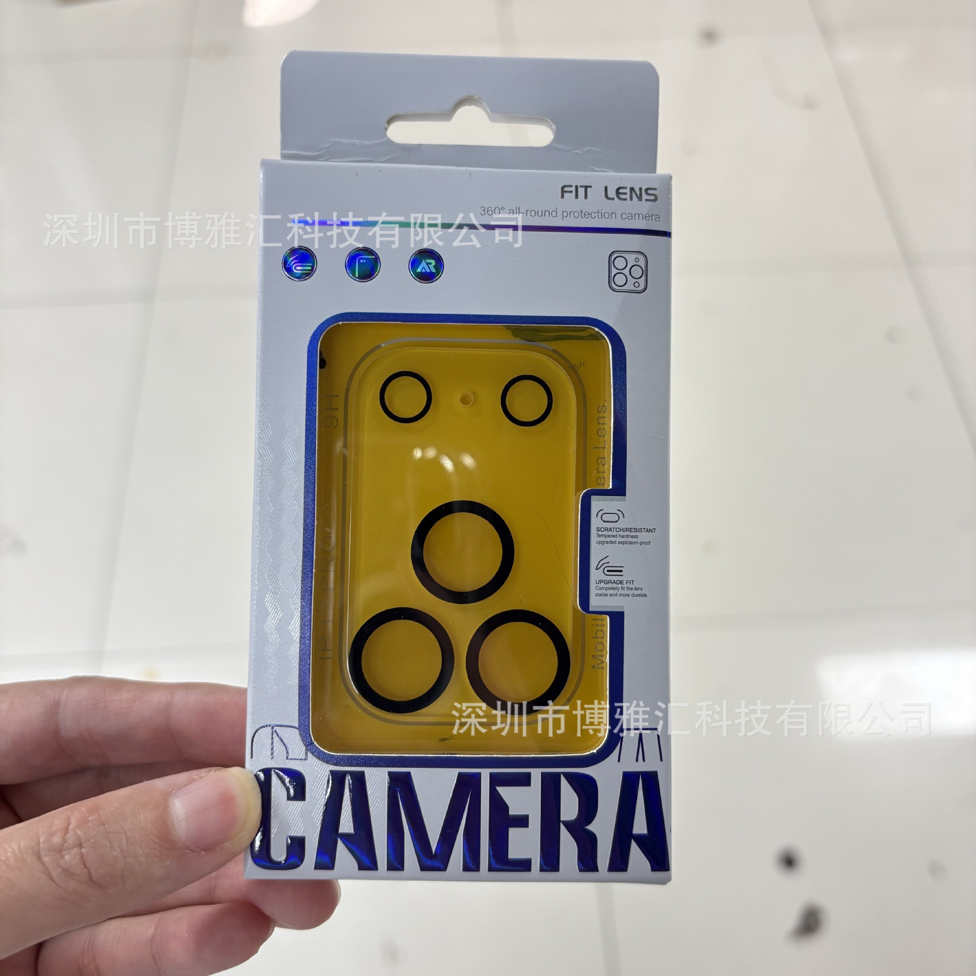 Aplicable a iphone 17pro película de lente transparente de Apple 16pro película de cámara de impresión de pantalla 15promax