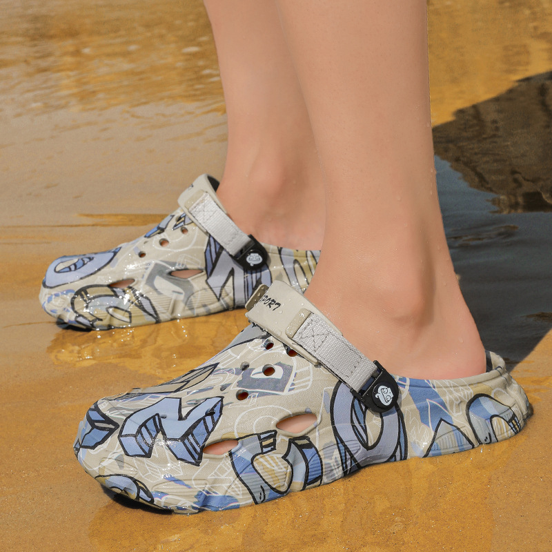 Nuevos zapatos de verano de transferencia EVA ligero y cómodo zapatos de jardín zapatos de playa zapatos de hombre zapatos casuales al aire libre