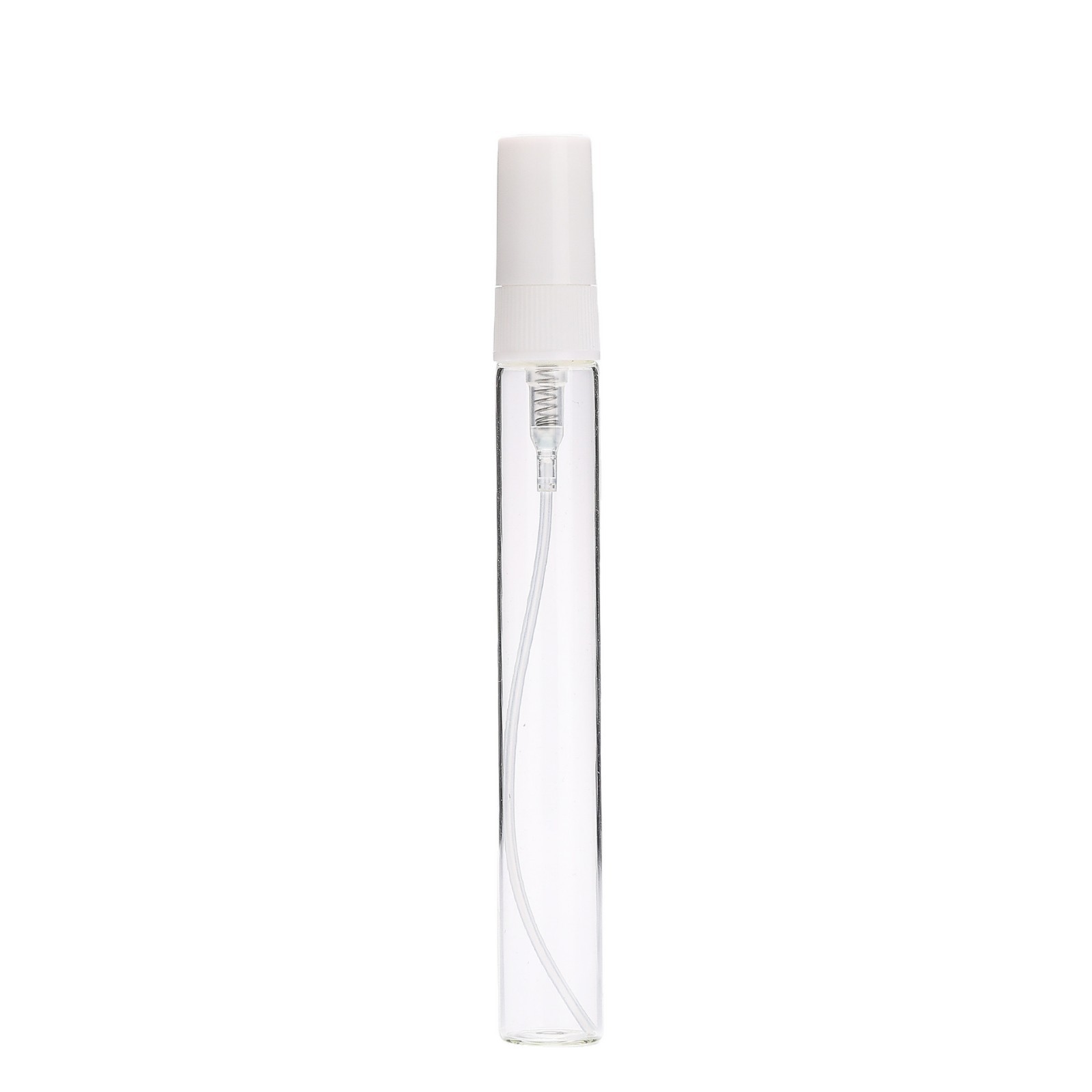 2ml / 3ml / 5ml / 10ml botella de spray de perfumes de vidrio transparente botella vacía muestra pequeña botella portátil
