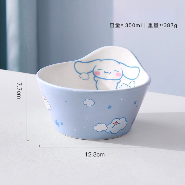 Special-shaped bowl-4.8 inches cute [big-eared dog]