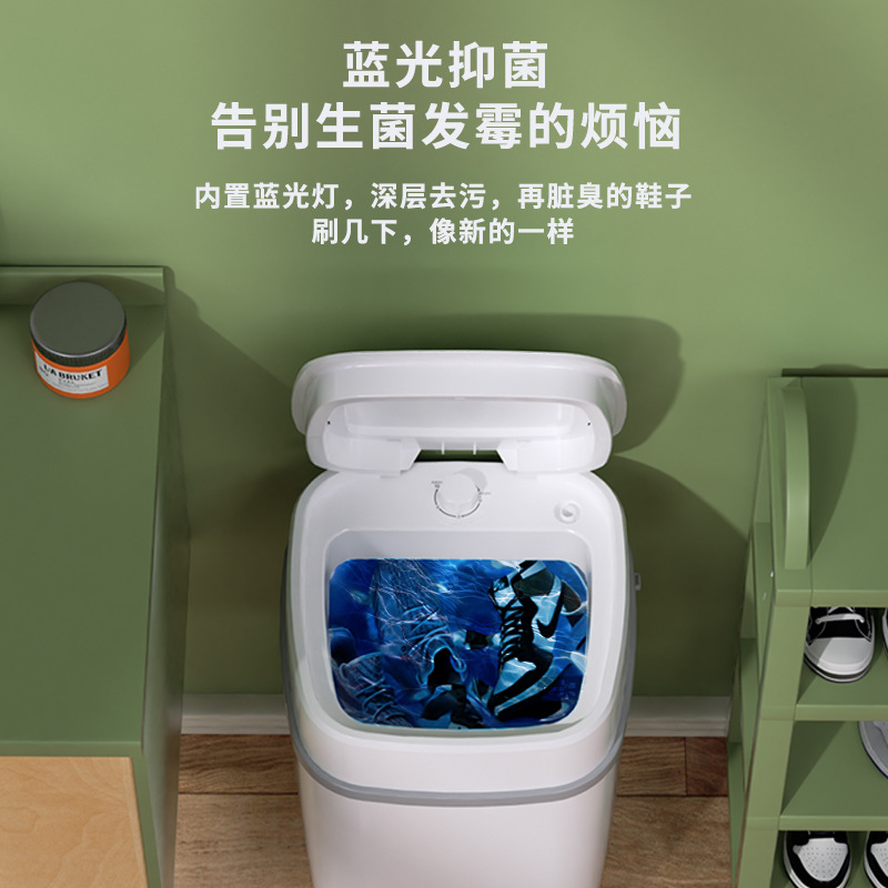 Directly Supplied from the Manufacturer, Mini Washing Machine for Babies, Large-Capacity Shoe Washing Machine for Home Use, Dormitory Laundry and Shoe Washing All-In-One Machine