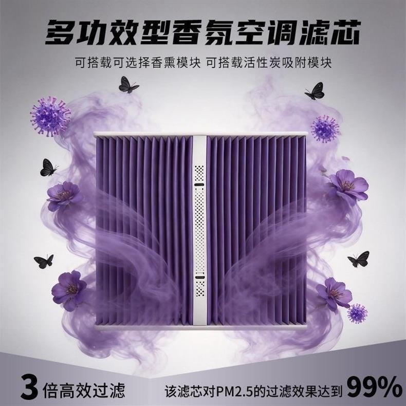 Suitable for Bmw 12357 Series X1X3X5X7 Aromatherapy Module Air Conditioning Filter + Air Filter Original Car Size