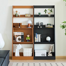 书架展示架杂志架客厅卧室落地置物架儿童墙角立式家用实木多功能