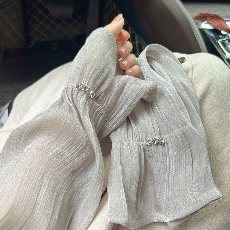 진주빛 실크 버블 아이스 슬리브 [갤럭시 그레이 1쌍]