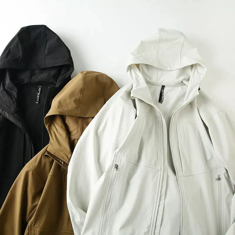 Travel lightweight windproof waterproof jacket for beloved with hood