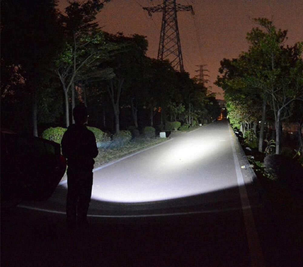 4X4 four-leaf clover motorcycle led spotlight with lens electric car paving auxiliary light battery car car strong light