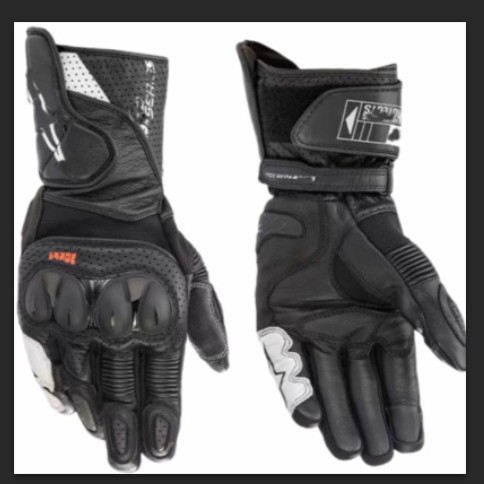 Cuatro estaciones guantes de pantalla táctil de cuero guantes de motocicletas guantes de ciclismo jinetes de carretera guantes antideslizantes resistentes al desgaste