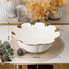 Tableware, ceramic high quality rectangular set, light luxury style
