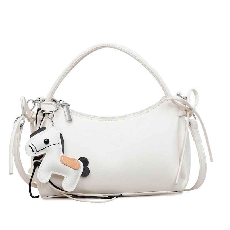 Meilade viento suave cuero brazo bolso para mujeres 2026 nuevo estilo de moda de viaje bolso de hombro sensación diaria simple mochila