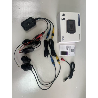 Cross-Border Hot-Selling New Model Motorcycle Dashcam Without Screen, Dual 1080P, Anti-Shake, Waterproof, Wifi Connectivity, Linghan (Motorcycle driving recorder) - no-card-no-screen-dual-1080p