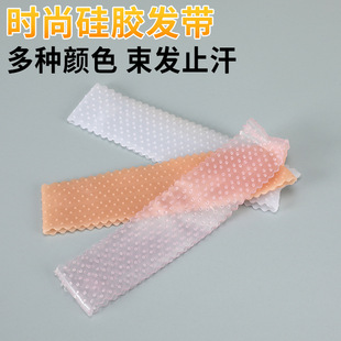 Sports Headband Hood Antiperspirant Band Hair Band Breathable Women's Sweat Guide Sweat Band Running Cross-border Hair Band Headset Silicone