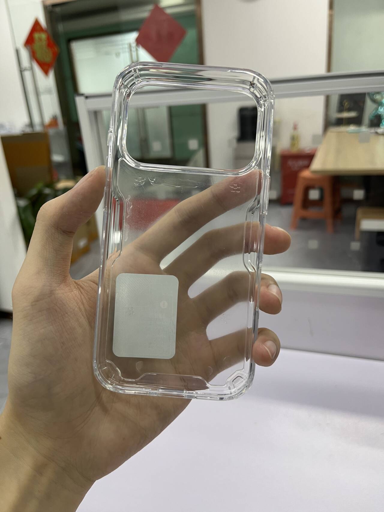 Ốp lưng Nillkin trong suốt chống rơi cho iPhone 17 Pro Max, vỏ cứng mềm kết hợp — iPhone 17 Trắng, iPhone Air Trắng, iPhone 17 Pro Trắng, iPhone 17 Pro Max Trắng chi tiết 15