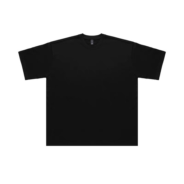 Men's solid color summer cotton base body-friendly T-shirt