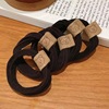 Hair rope, durable hair accessory, ponytail, with little bears, simple and elegant design, wholesale