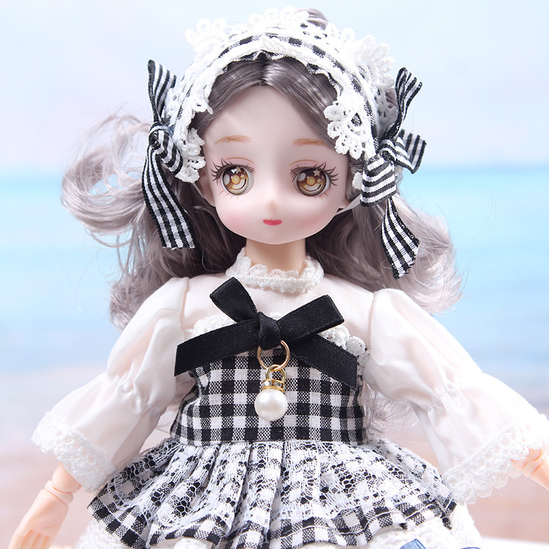 Birthday Dress-up Gift Box Set 3D30 Doll Princess Toy Loli Cm Real Eyes Trendy_voghion.com