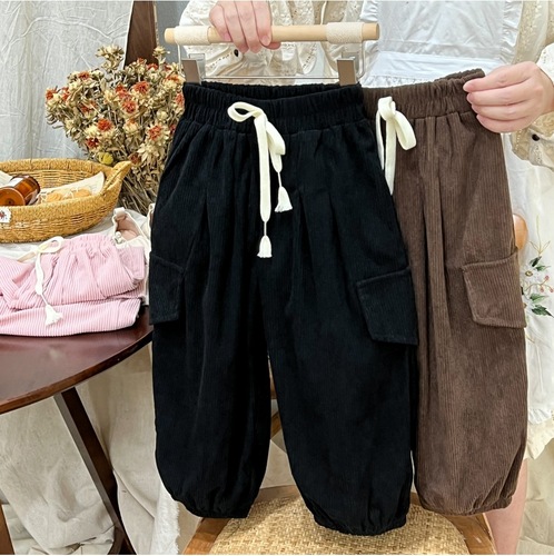 Children's Work Pants - New Fall Collection, Korean Style, Unisex, Casual Long Pants, Versatile, Dropshipping One Piece