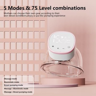 Intelligent Electric Breast Pump Wearable All-In-One Automatic Breast Pump for Mothers Wholesale Breast Milk