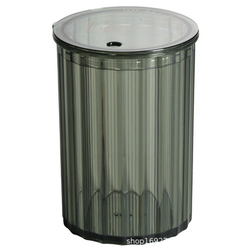 Light luxury internet-famous toothpick box, household personalized creative transparent high-end toothpick container, restaurant Nordic toothpick bucket
