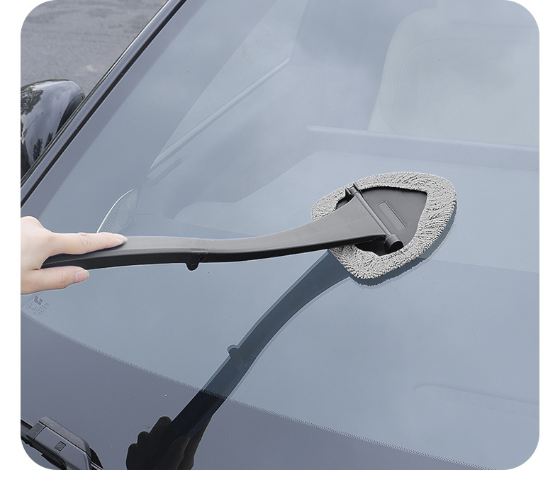 Car cleaning brush, foldable window defogging brush, multi-functional cleaning brush, ultra-fine fiber car dusting brush