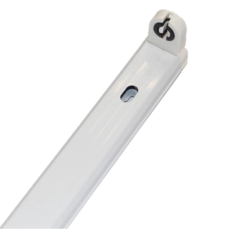 Прямая поставка с завода T8 одинарная трубка кронштейн лампа 1,2 м Светодиодная трубка кронштейн интегрированный простой держатель лампы из листового железа