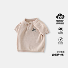 ��ͯ��֯POLO��ͯ���䷭�������ļ��¿������׷�������������T��