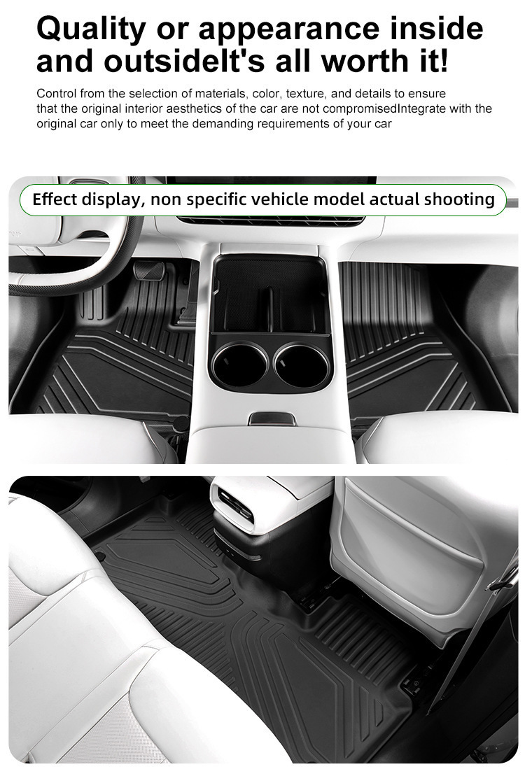 TPE Car Floor Mats for Toyota COROLLA 210 Series 19-25