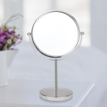 跨镜厂家供应台式双面镜3/5/10倍放大梳妆镜子网红化妆工具美容镜