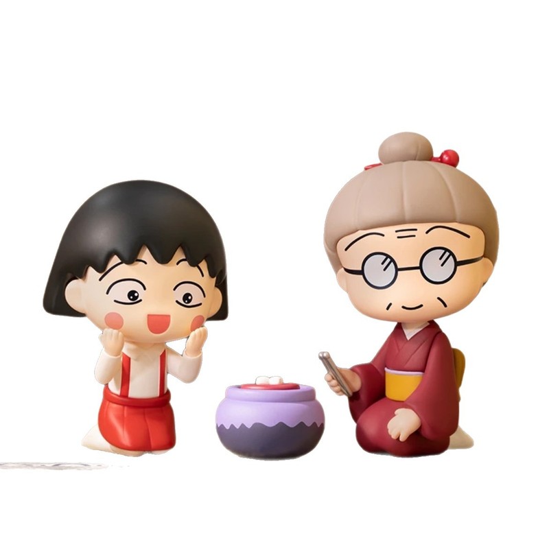 POPMART泡泡玛特樱桃小丸子陪伴时光系列手办盲盒时尚玩具礼物|undefined
