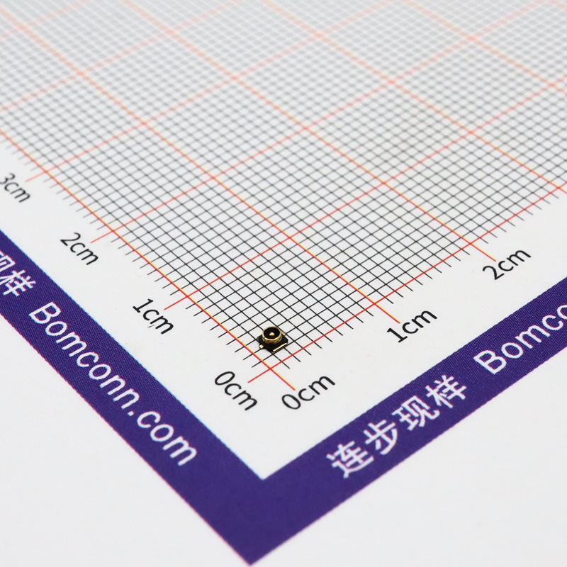 3代天线座子射频同轴天线座IPEX/IPX接头四脚贴片三代SMT座板端座