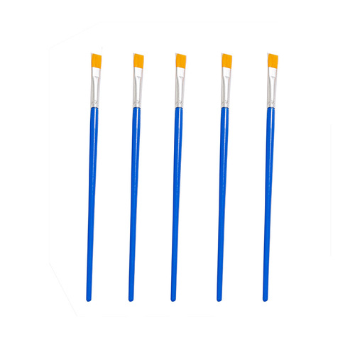 Blue Rod Nylon Hair Plastic Digital Oil Painting Outline Pen Watercolor Acrylic Painting Art Supplies Direct Supply Wholesale