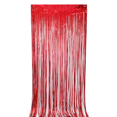 Cross-border brand creative holiday decoration colorful door curtain stage banner party tassel rain silk curtain rain silk door curtain