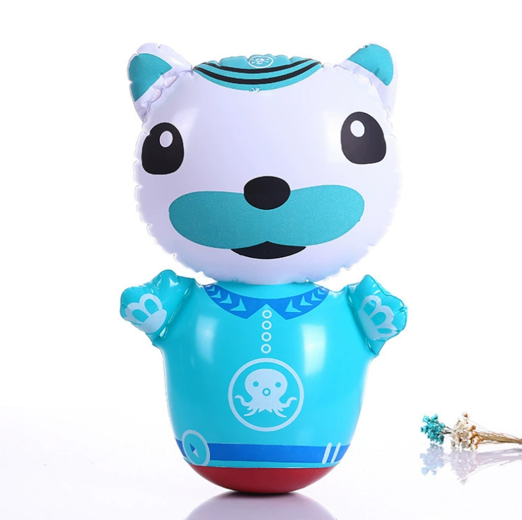 Игрушка, надувная мини-кудряво-кукла, 36 см