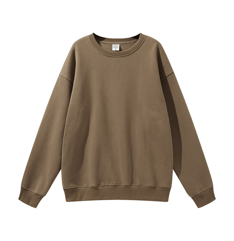 Impresora de marcas| Colección de bienestar camiseta / suéter de manga larga 19.9 piezas de algodón suelto para hombres