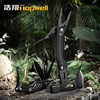 Outdoor barracks cutting the firewood ax camping hammer, disassembly and combination of multi -functional clamps, multi -folded knife new products