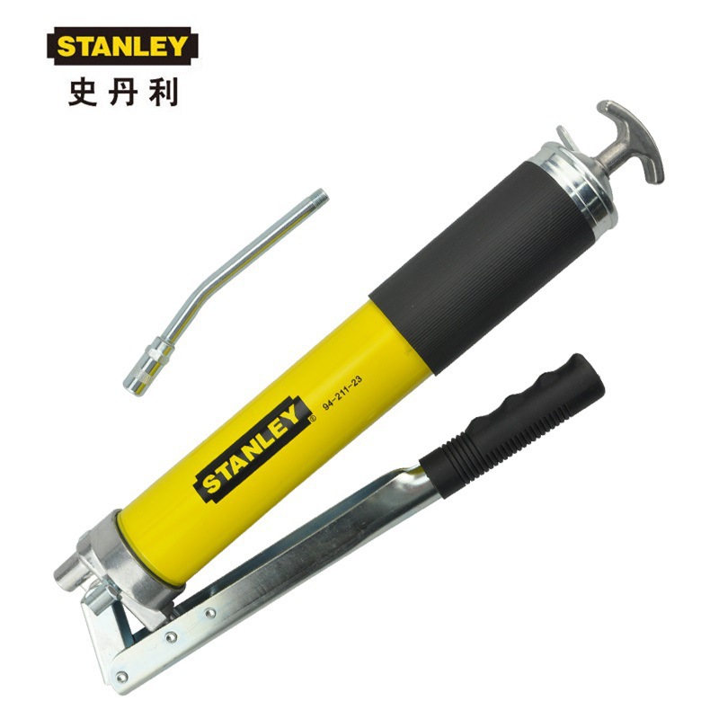 史丹利原装专业快速出油型黄油枪600CC 注油枪手动高压 94-211-23
