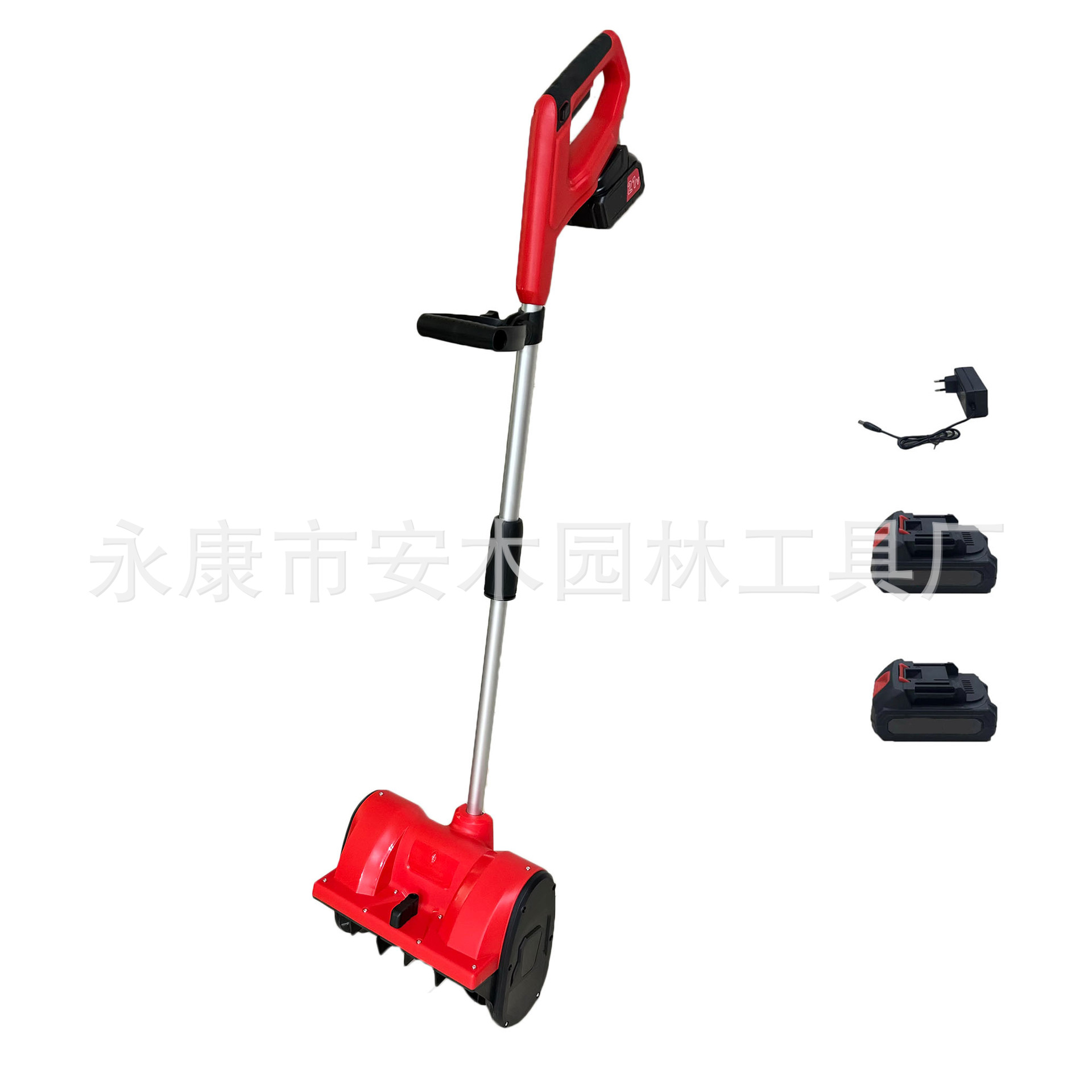 跨境供应电动锂电手推式扫雪机 道路清雪机多功能抛雪机 家用神器