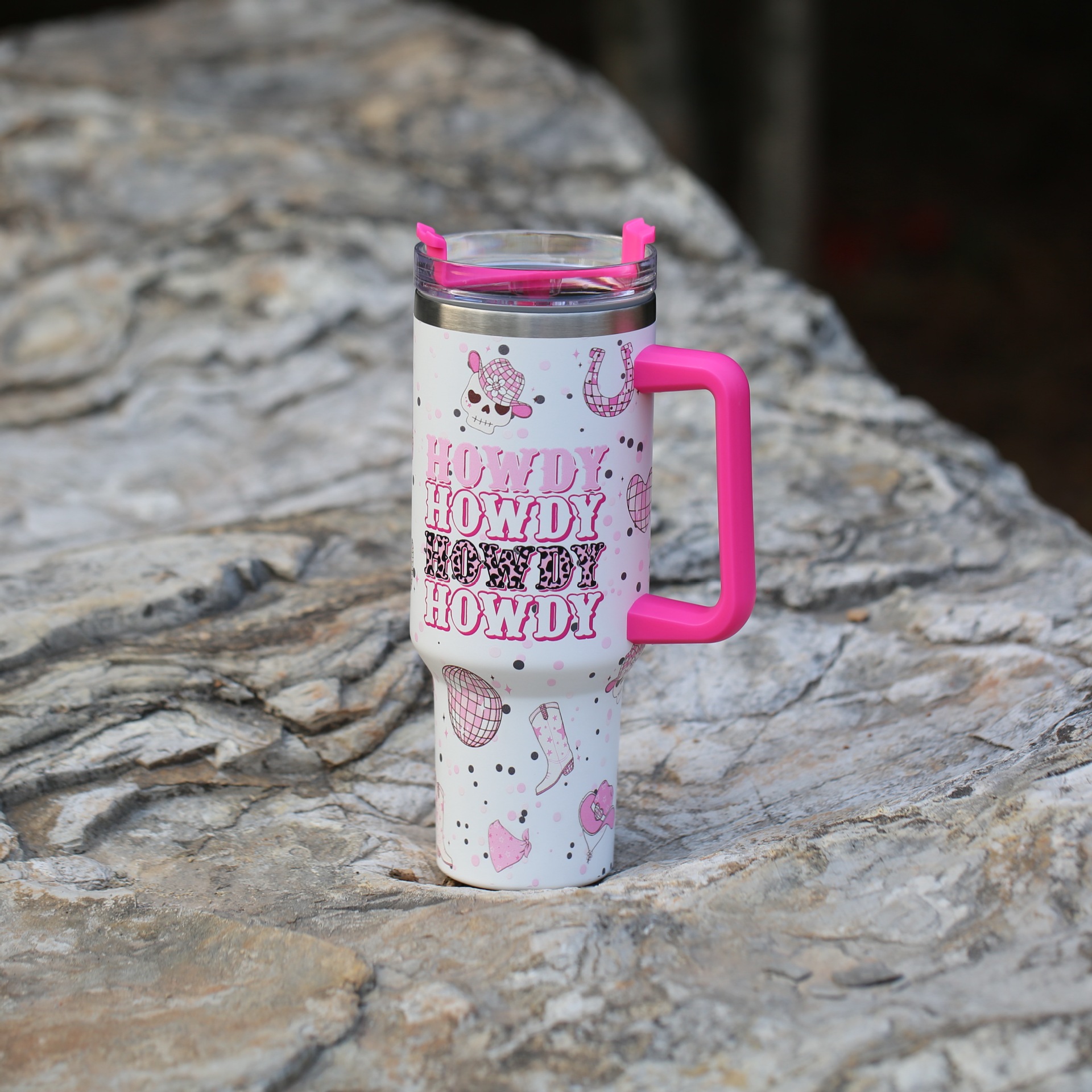 Cute Letter 304 Stainless Steel Water Bottles 1 Piece display picture 8