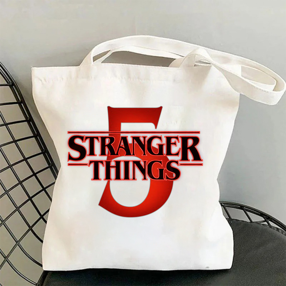 Bolsa de Tela Impresa de Hombro Tela Oxford con Estampado para Uso Diario