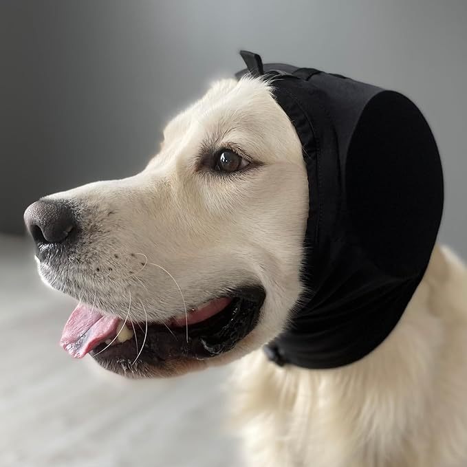 Cross-Border Hot Dog Comfort Headgear, Anti-Frightening Dog Neck Scarf, Dog Headgear, Soothing Mood, Anti-Pet Calming Headgear