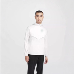 小さなロゴフック夏のアイスシルク日焼け止め服カップル超薄型通気性抗 UV 皮膚服屋外日焼け止め服